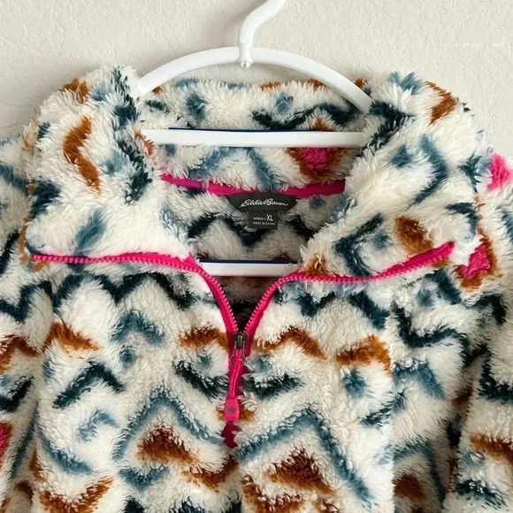 Eddie Bauer Sherpa Style Sweater size XL - Picture 4 of 6